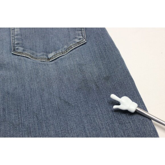 Paige Lennox Slim Jeans Men’s 34 Dark Wash Stretch Denim‎ Straight Leg - Picture 11 of 12